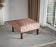 Rectangular shape ottoman stool