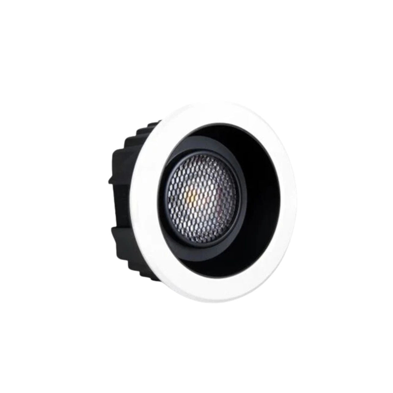 Low Glare IP44 Matt Black LED COB